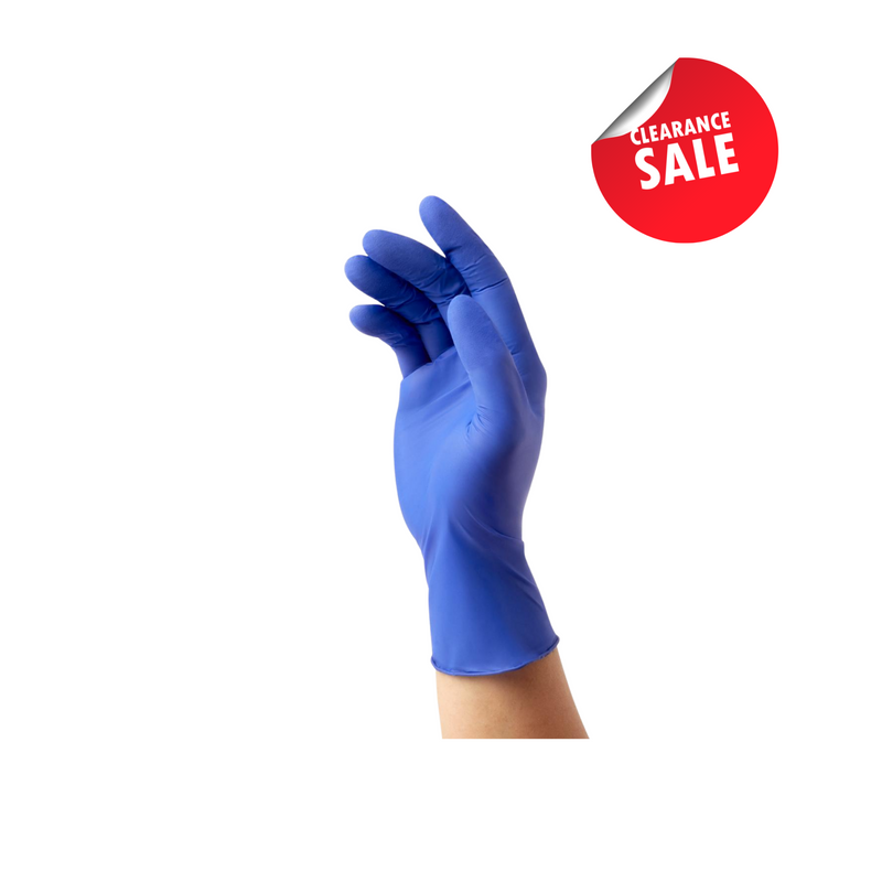 FitGuard Touch Nitrile Exam Gloves, 3.5 MIL, L, CLEARANCE BUNDLE (8 Boxes/CS) (300 Gloves/BX)