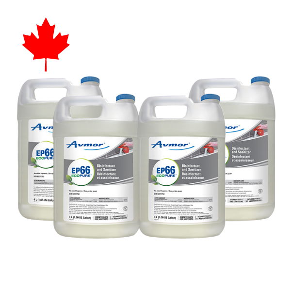 EP-66 Disinfectant & Sanitizer 4 Bundle