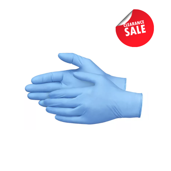 Uline Industrial Nitrile Gloves, 6 MIL, S CLEARANCE BUNDLE (4 Boxes/Case) (100 Gloves/BX)