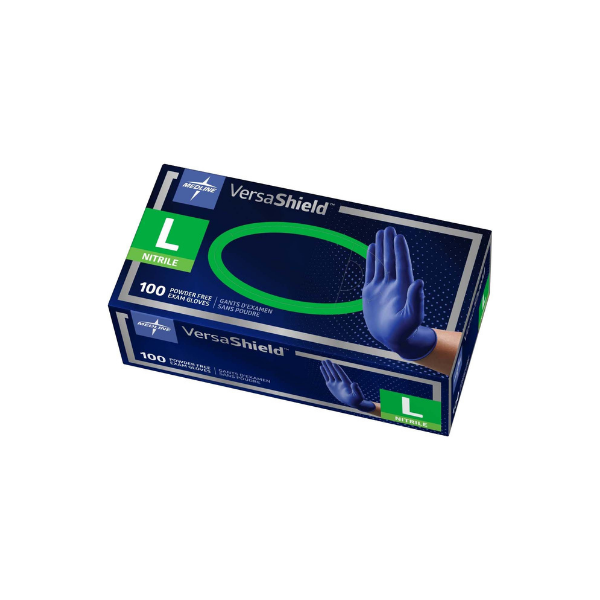 VersaShield Nitrile Exam Gloves (100 Gloves/Box) (10 Boxes/case)